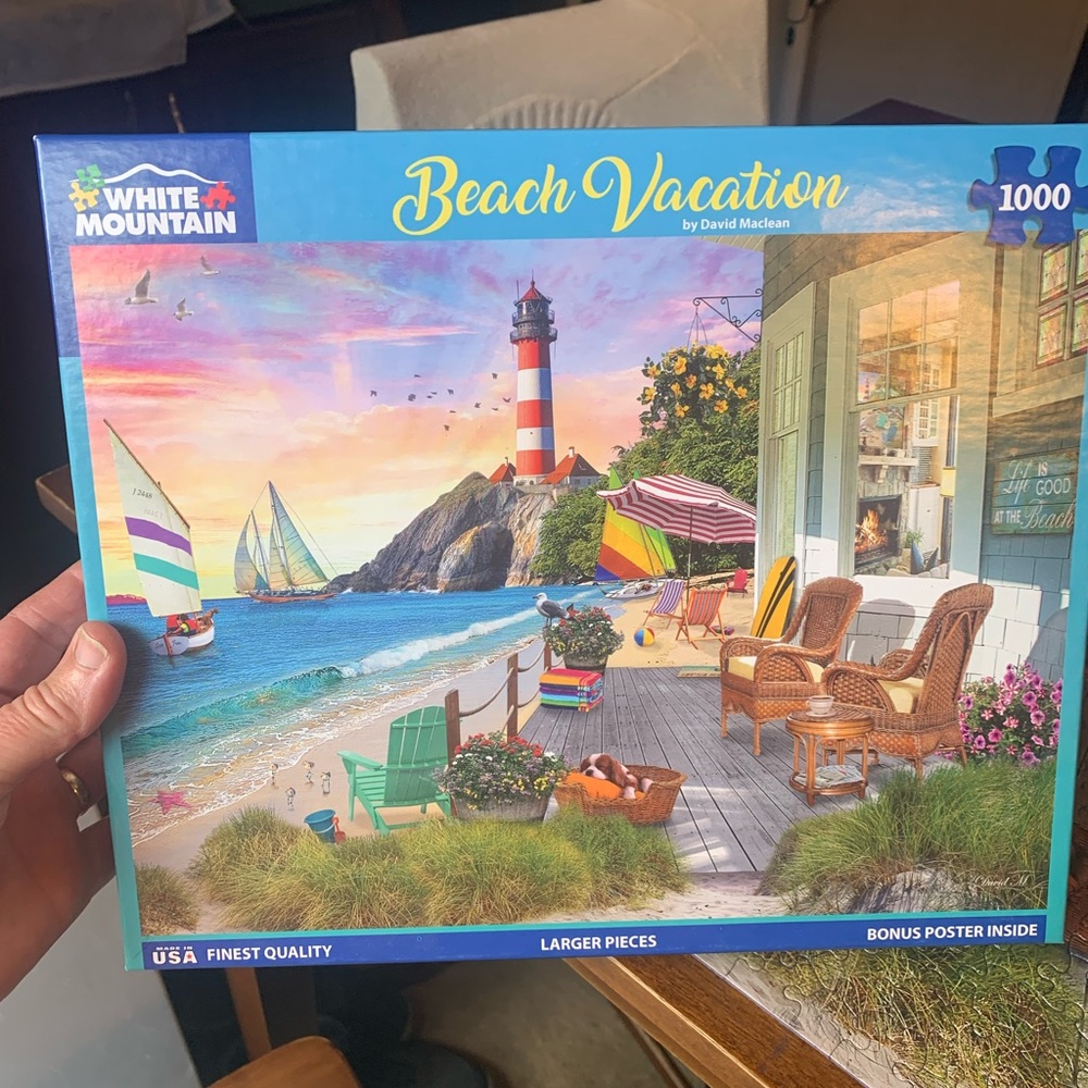 White Mountain Beach Vacation Puzzle